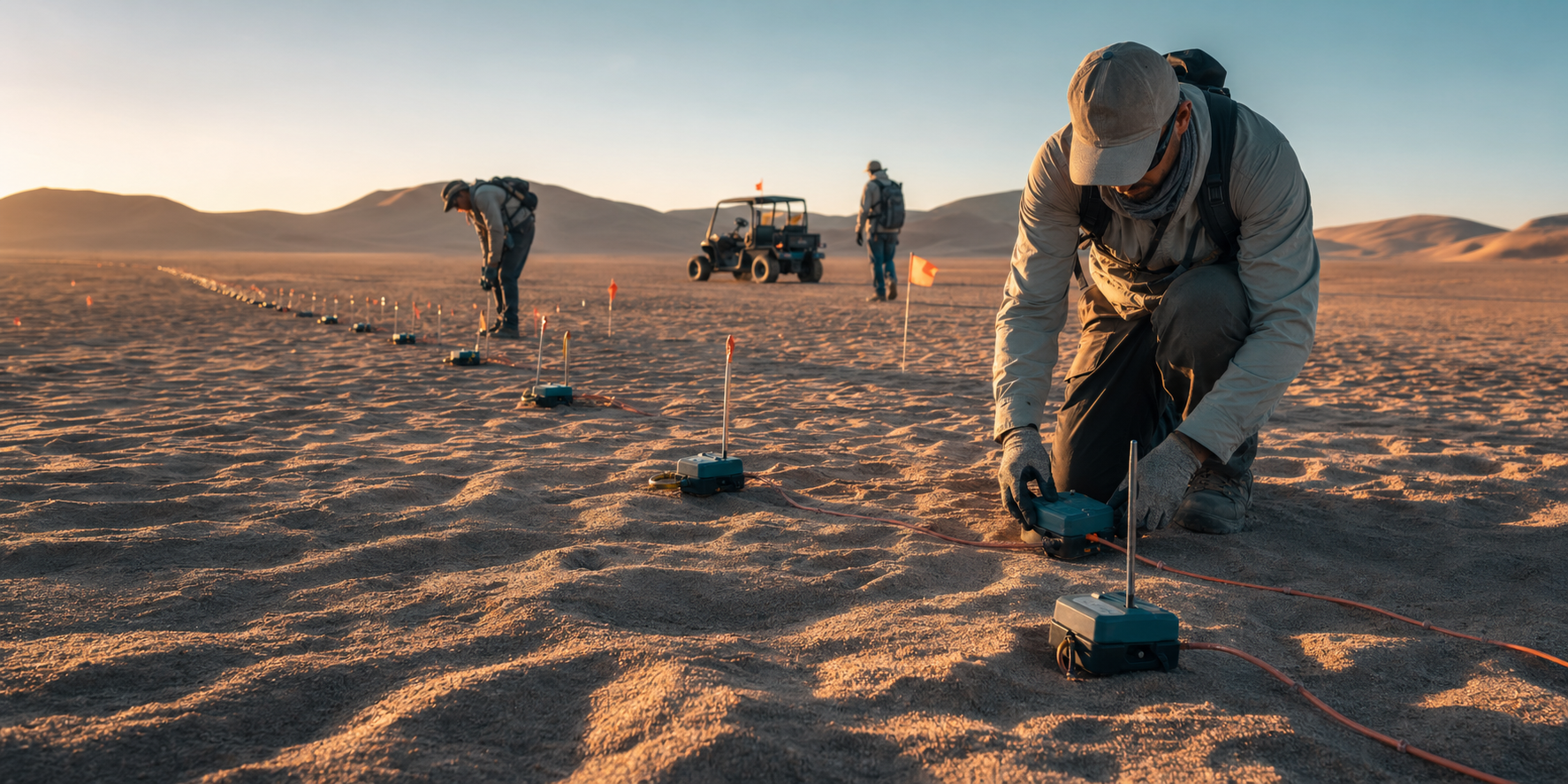 Land seismic operations concept